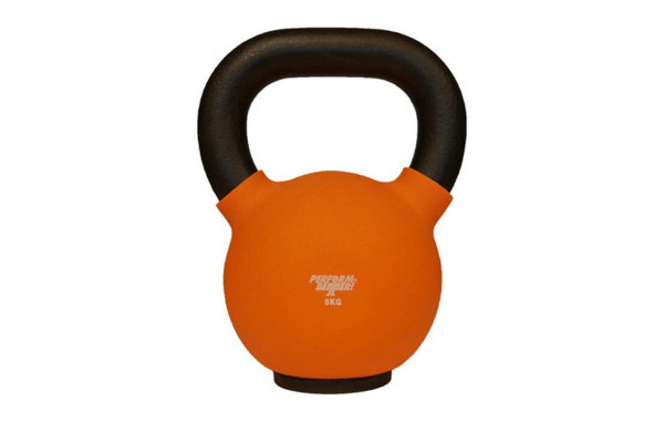 Обрезиненная гиря 8 кг Perform Better Neoprene Kettlebell 8934 оранжевый 600_380