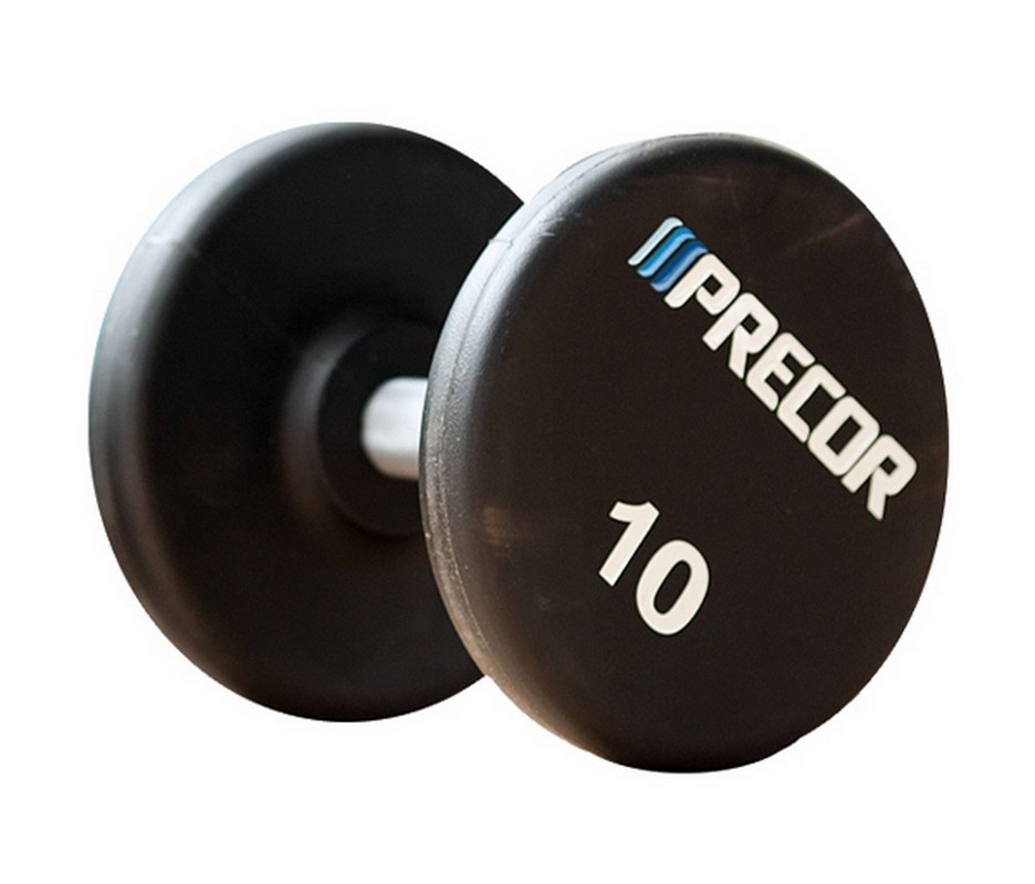 Гантели фиксированные в уретане 20 кг Precor FM\UPD-20KG 936_800