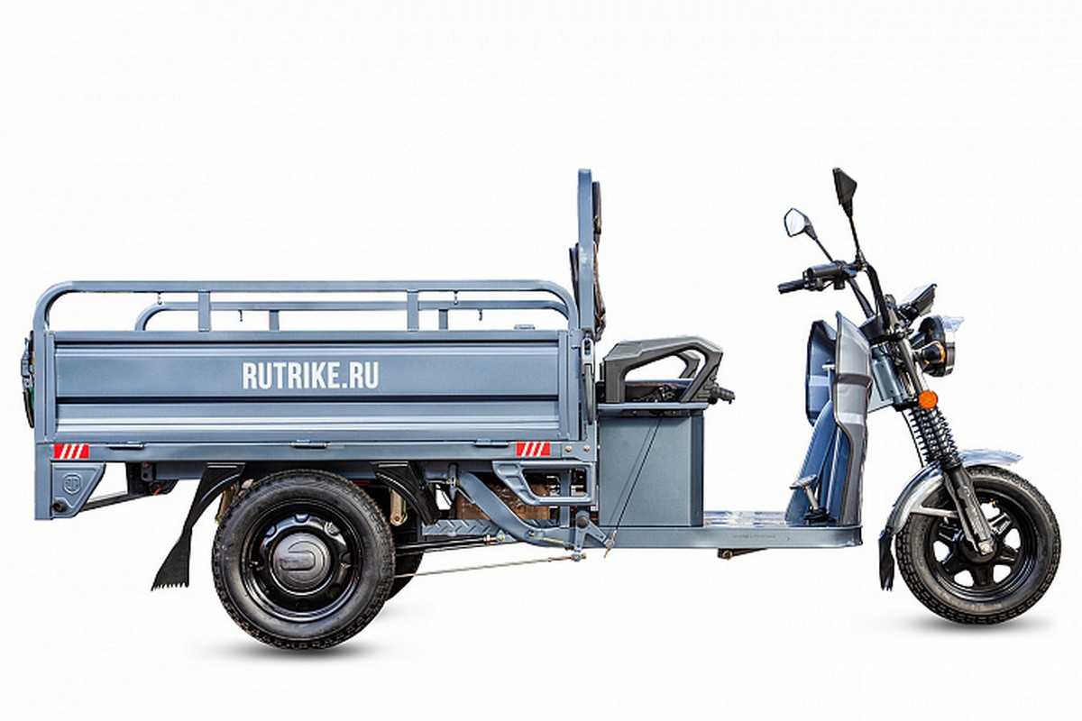 Грузовой электротрицикл RuTrike Мастер 1500 60V1000W 024452-2792 темно-зеленый 1200_800