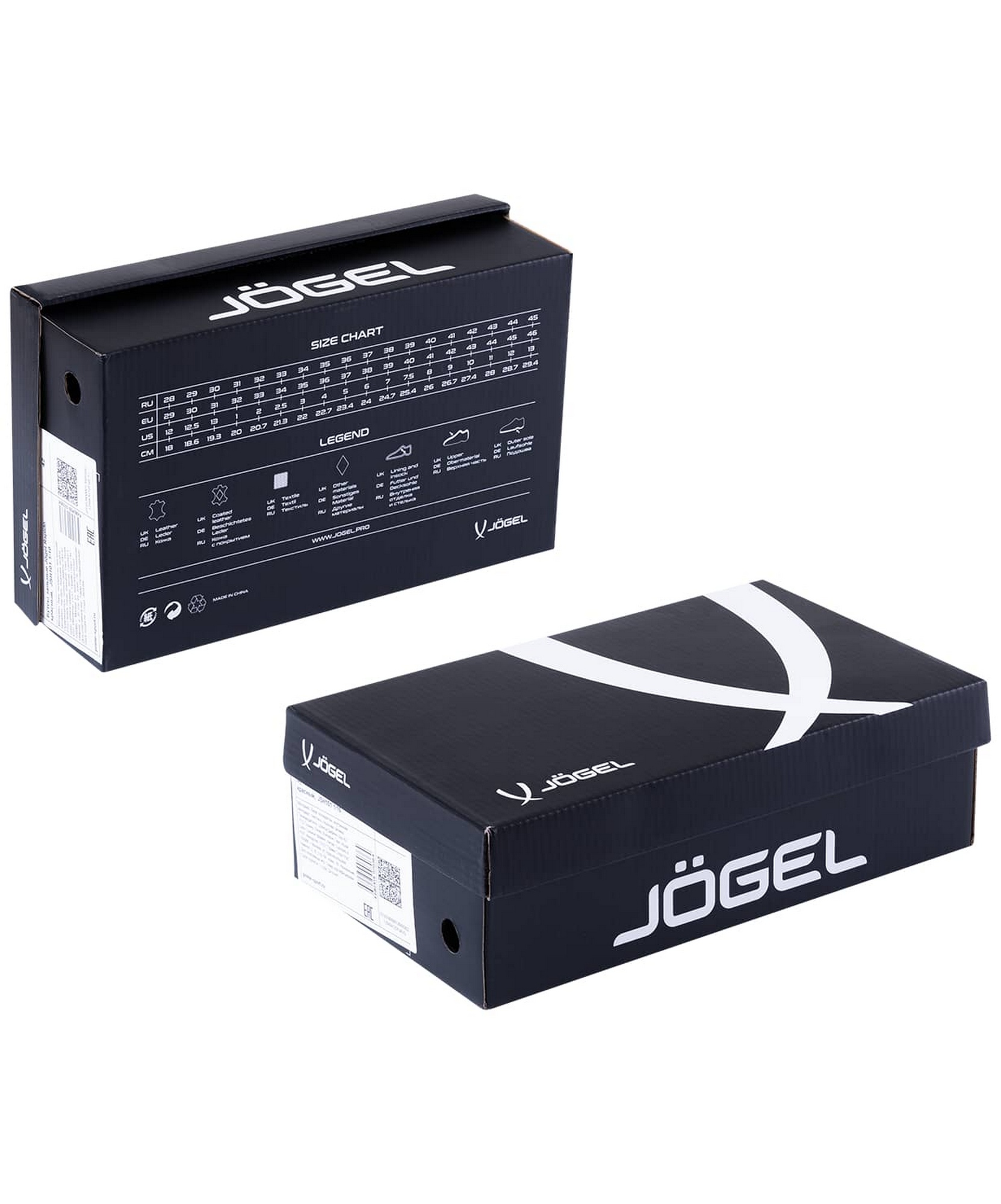 Бутсы футбольные Jogel Mondo LEA FG Black\White 1663_2000