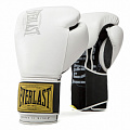 Перчатки тренировочные Everlast 1910 Classic 10oz P00001705-10 белый 120_120